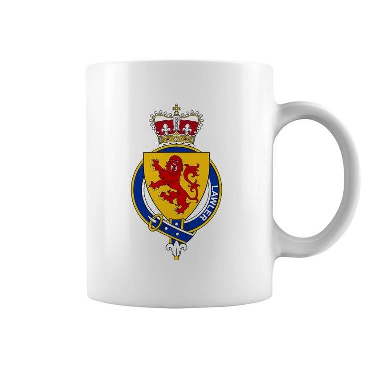 Lawler Coat Of Arms - Family Crest Coffee Mug