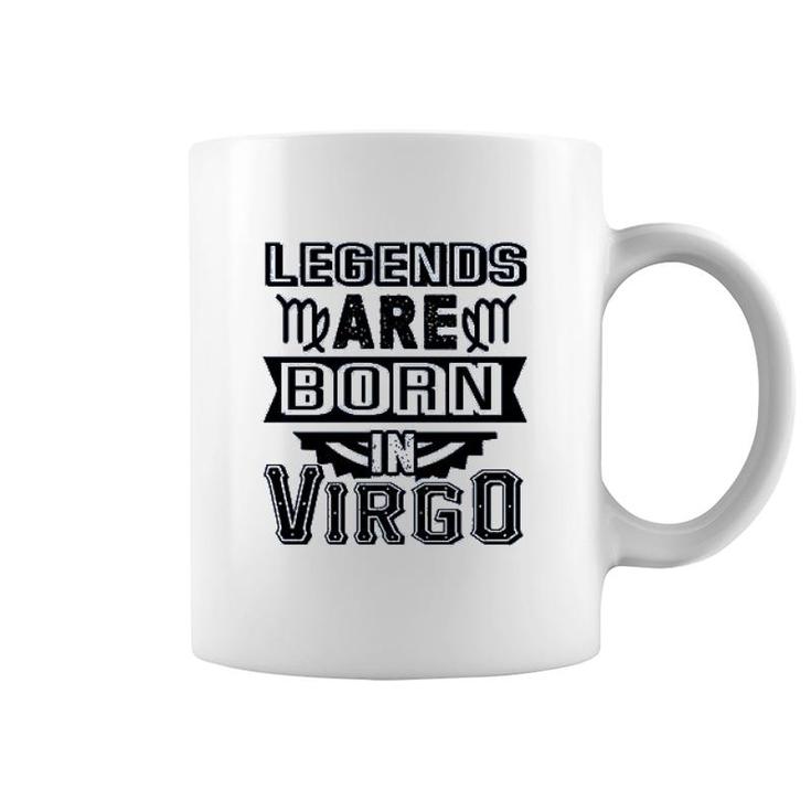 Legends Are Born In Virgo Coffee Mug