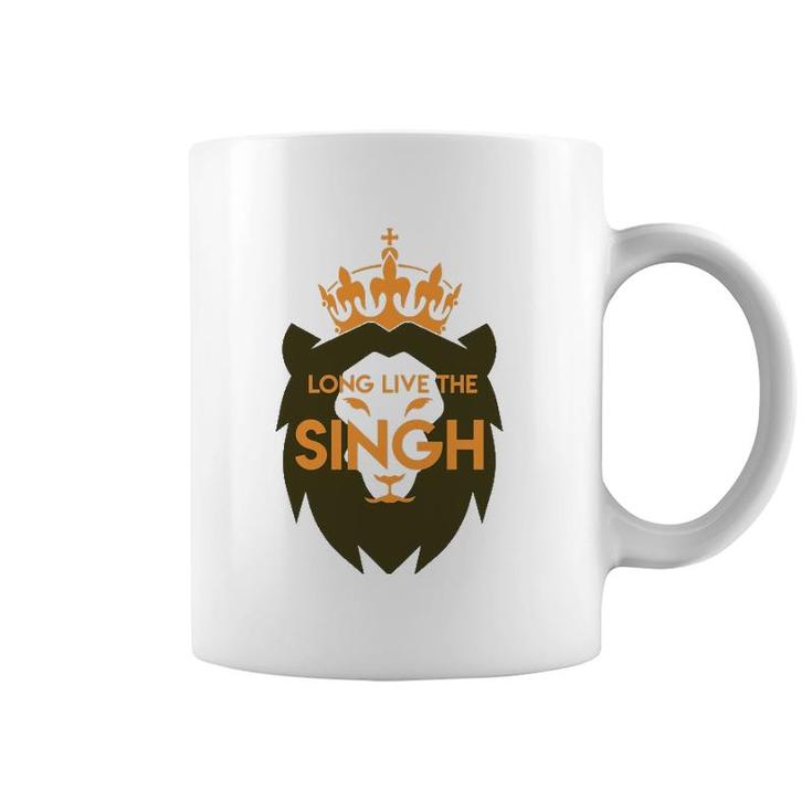 Long Live The Singh Lion Raja Coffee Mug