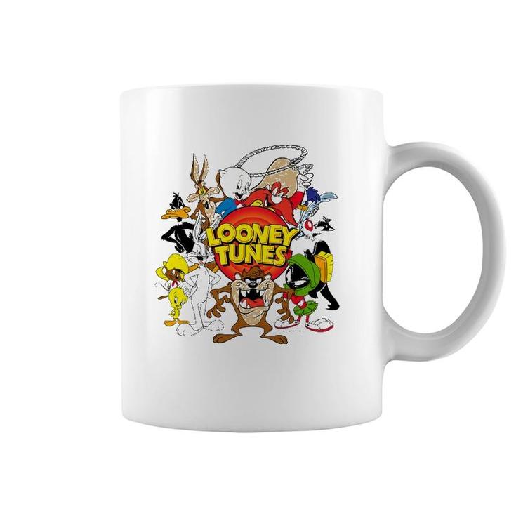 Looney Toons Character Group Bugs Rabbit Coffee Mug