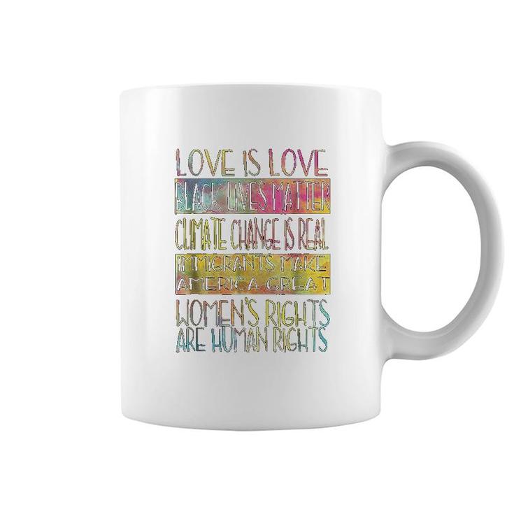 Love Is Love  Equality Feminist Coffee Mug