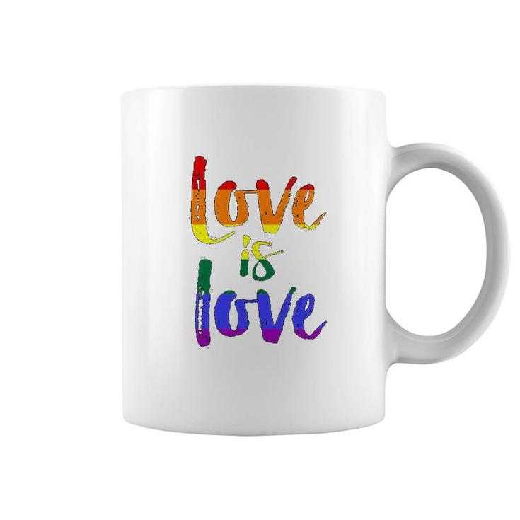 Love Is Love  Gay Pride Coffee Mug