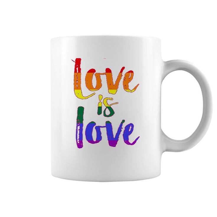 Love Is Love Lgbt Pride Coffee Mug