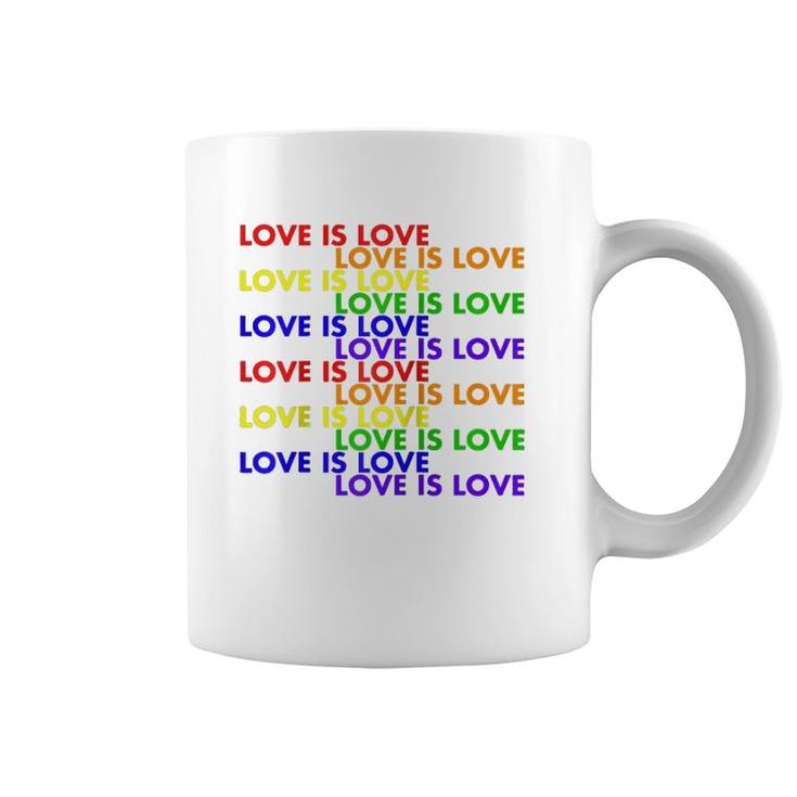 Love Is Love Lgtbq Pride Express Yourself  Coffee Mug