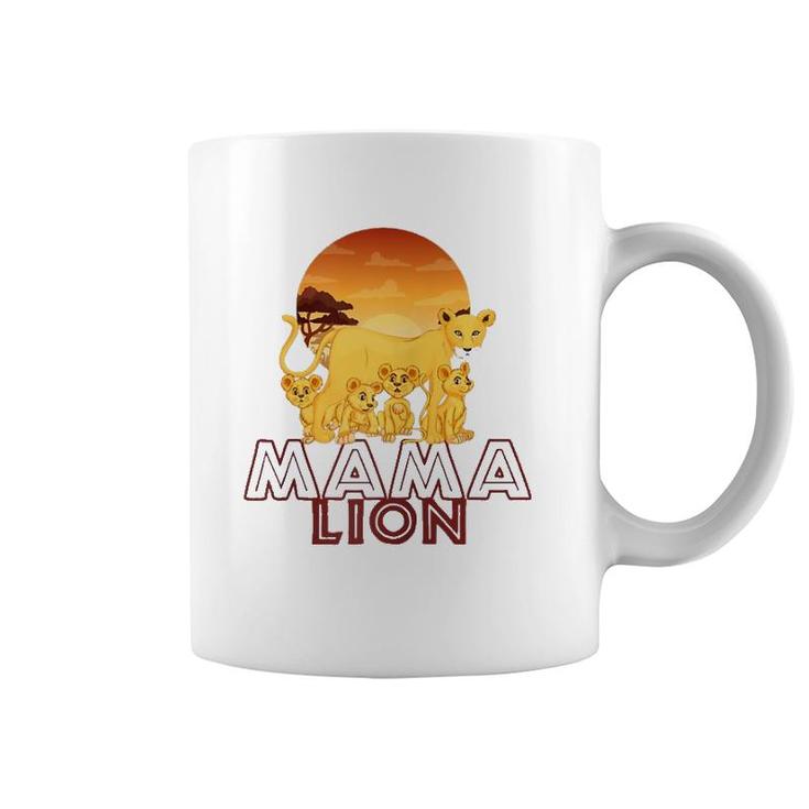 Mama Lion - Big Cat Family Mother Children Tee Coffee Mug