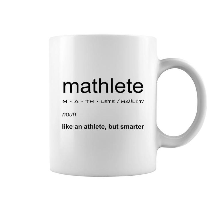 Mathlete Definition Funny Math Nerd Coffee Mug