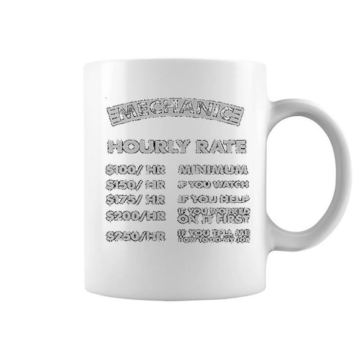 Mechanic Hours Rate Coffee Mug