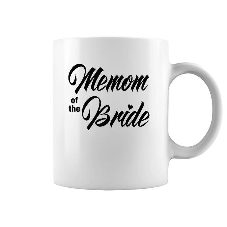 Memom Of Bride Wedding Party Matching Bridal Party White  Coffee Mug