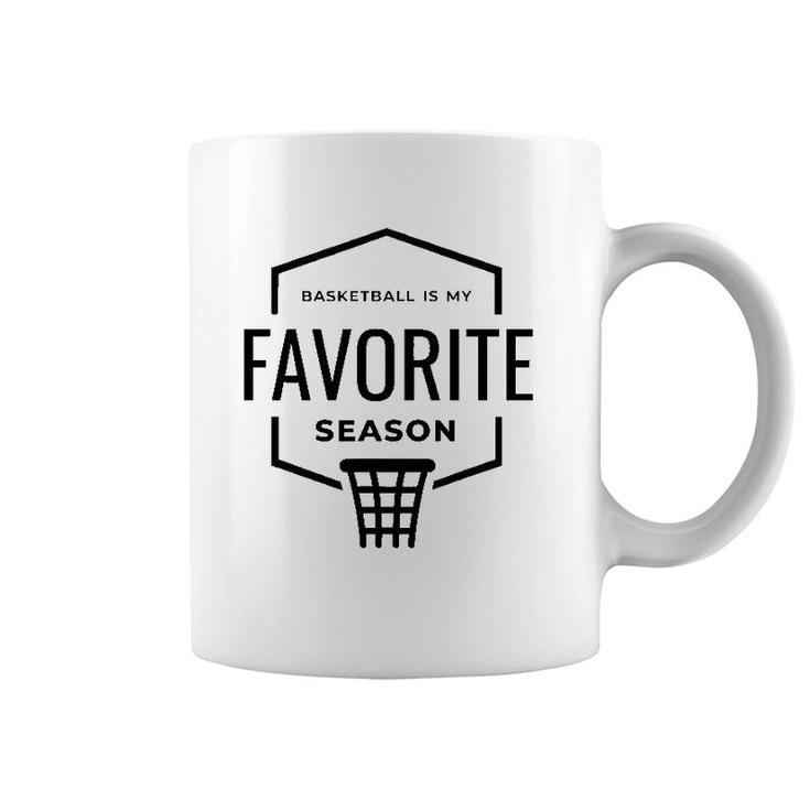 Men Basketball Is My Favorite Season Gym Excercise Coffee Mug