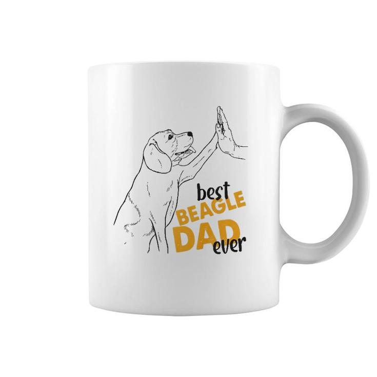 Mens Best Beagle Dad Ever Beagle For Men Beagle Daddy  Coffee Mug