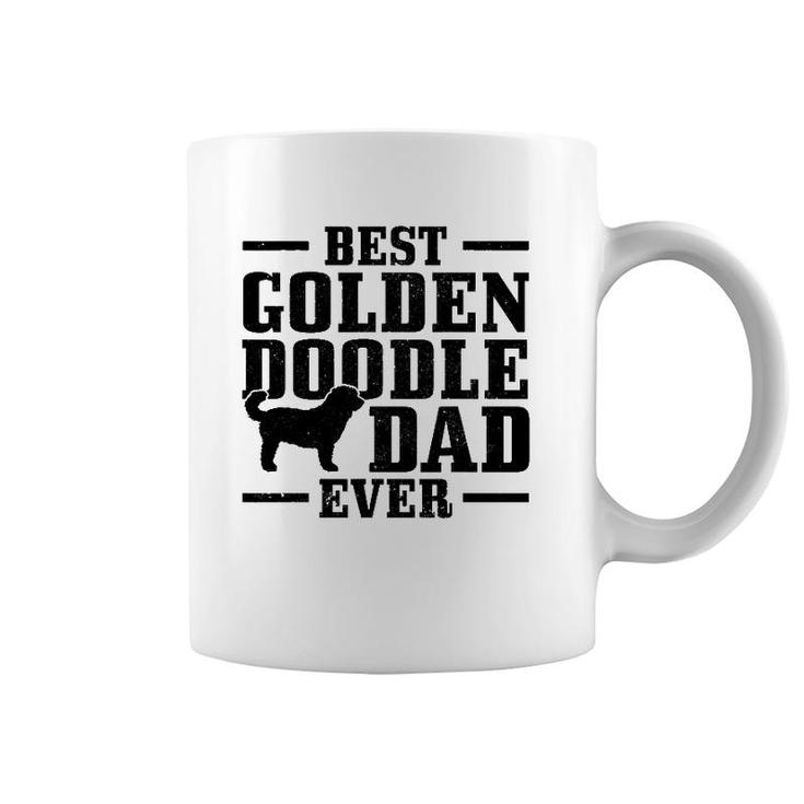 Mens Best Goldendoodle Dad Ever The Dood Golden Doodle Dog Coffee Mug