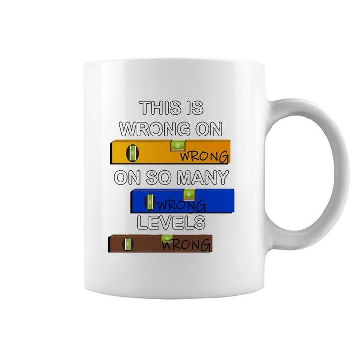 Mens Construction Handyman Joke Pun Tools Funny Dad Contractor Coffee Mug