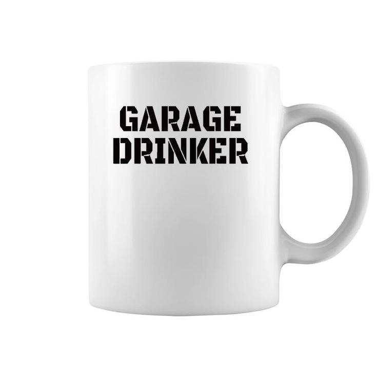 Mens Garage Drinker Humor Gift Vintage Funny Coffee Mug