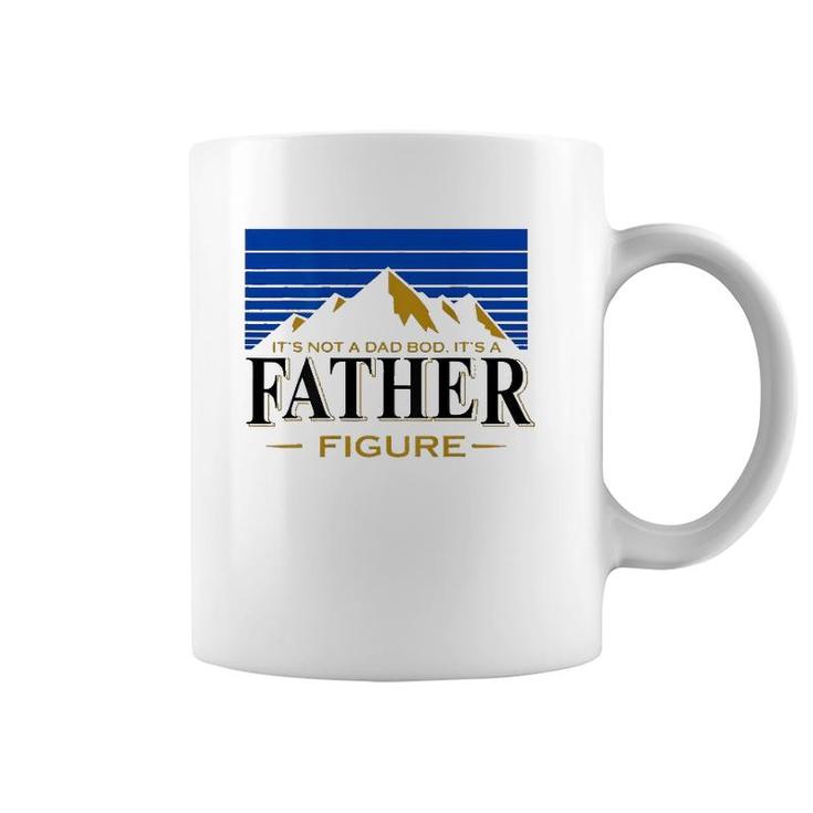Mens It's Not A Dad Bod It's A Father Figure Funny Dad Drink Beer Coffee Mug