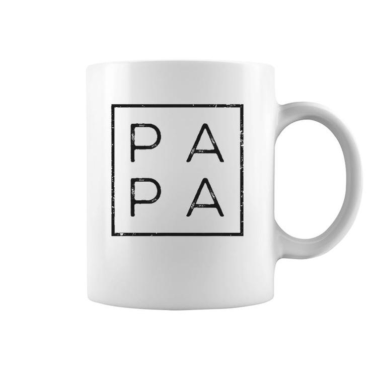 Mens Papa Funny Fathers Day Present For Dad Papa Grandpa Dada Coffee Mug