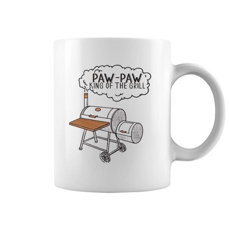 Mens Paw-Paw King Of The Grill Father's Day Coffee Mug