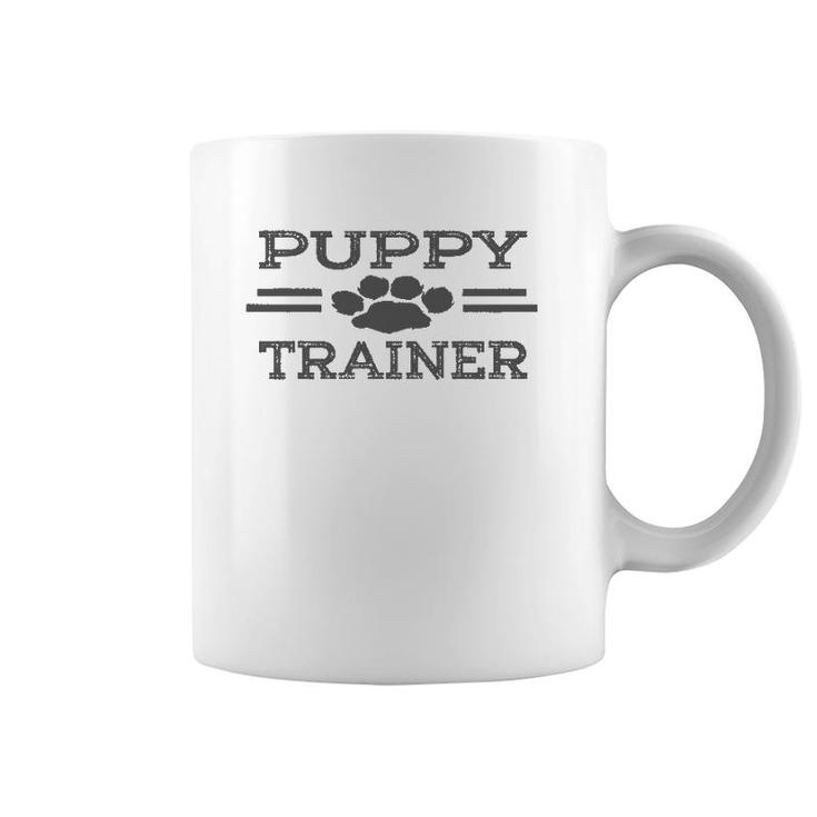 Mens Puppy Trainer Human Gay Pup Play Leather Gear Men Coffee Mug