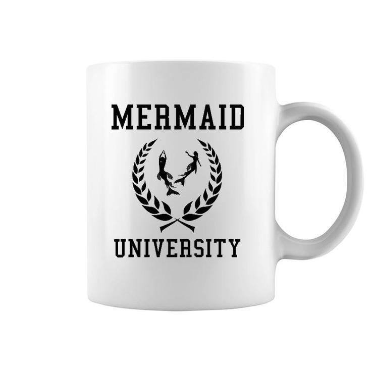 Mermaid University Funny Deep-Sea Diver Sailor Coffee Mug