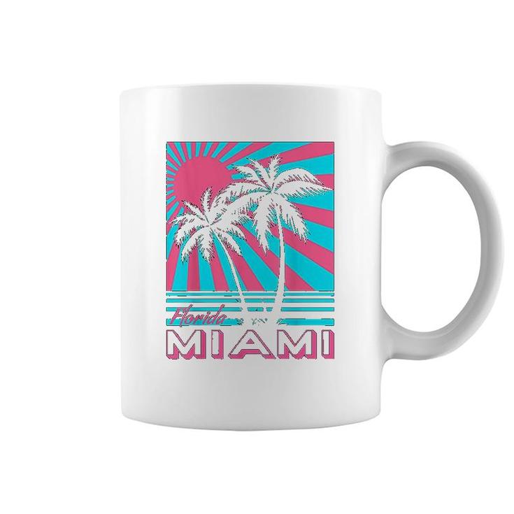 Miami Beach Florida Miami Palm Trees Coffee Mug