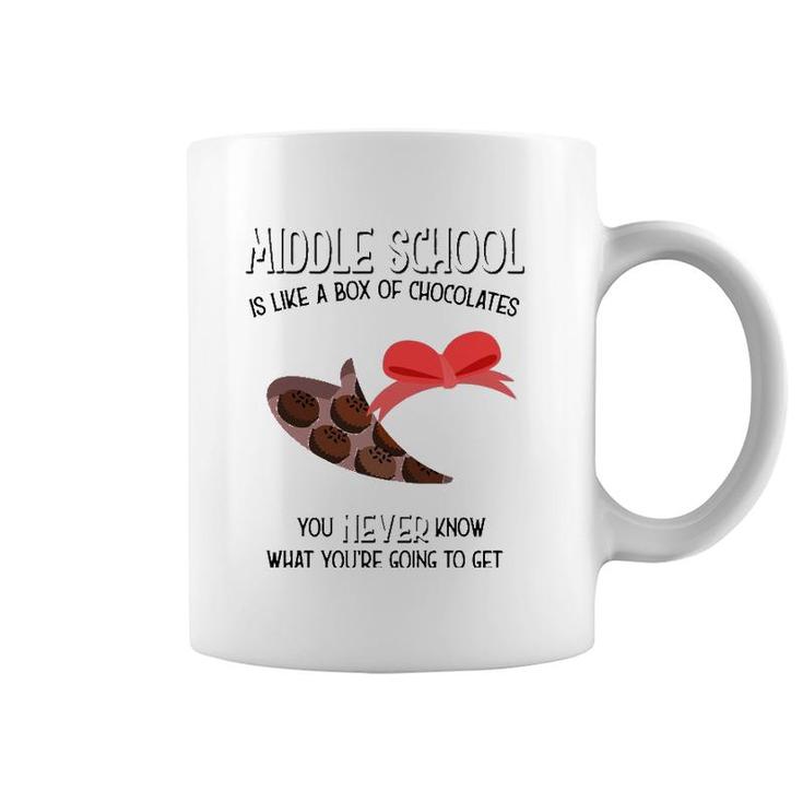 Middle School Teacher Valentine S Day Gift Kids Coffee Mug