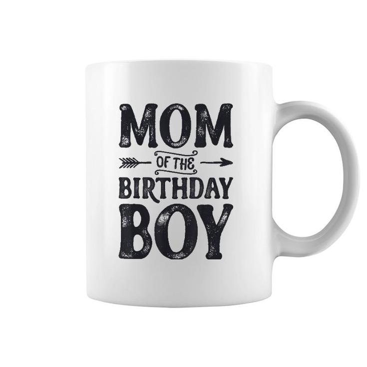 Mom Of The Birthday Boy Funny Mother Mama Moms Women Gifts Coffee Mug