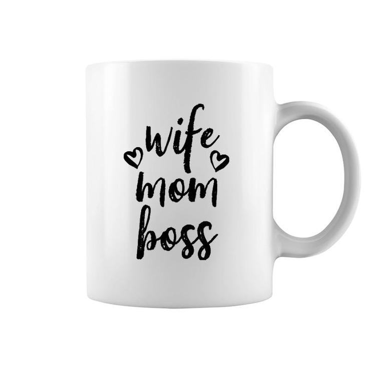 Mom Wife Boss Mother's Day Coffee Mug
