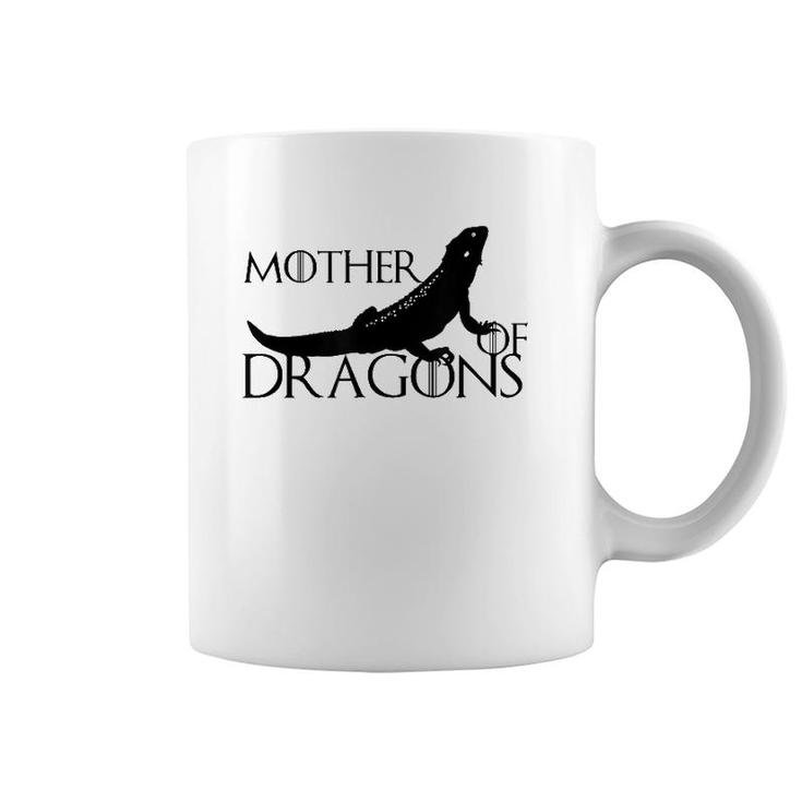 Mother Of Bearded Dragons Beardie Mom Reptile Pet Queen Gift Coffee Mug