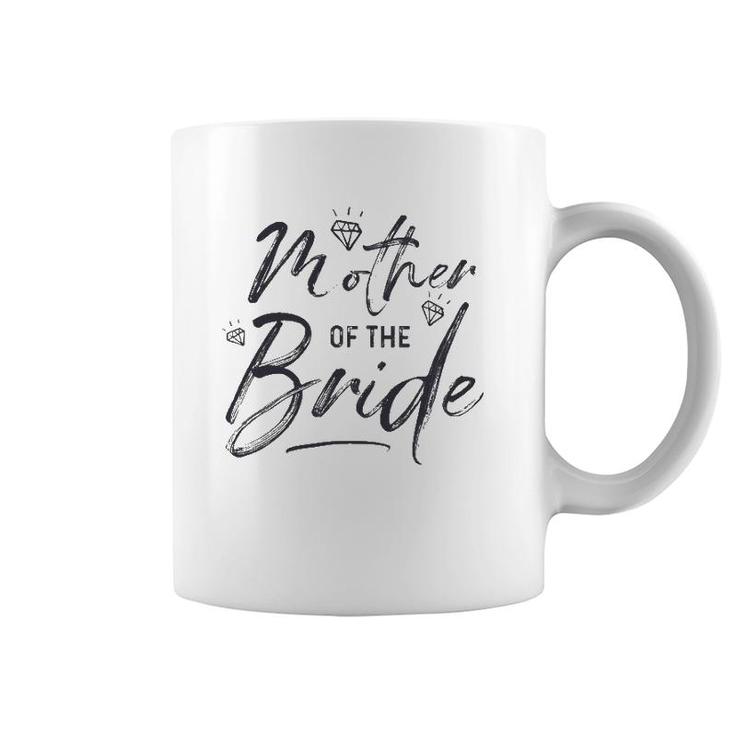 Mother Of The Bride Calligraphy For Wedding Party Coffee Mug