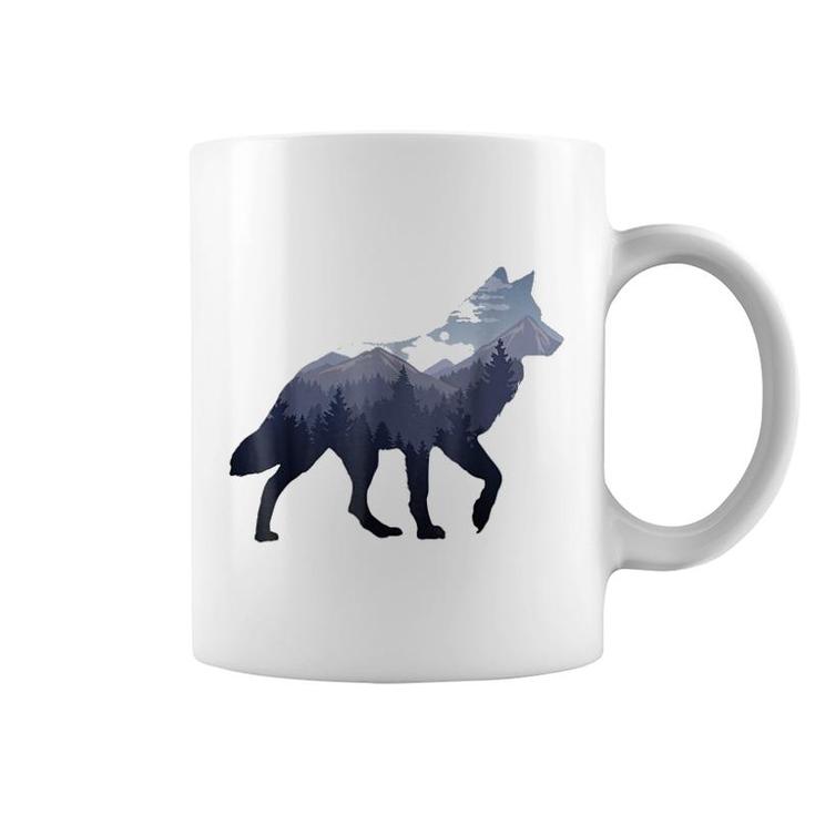 Moutain Wolf Coffee Mug
