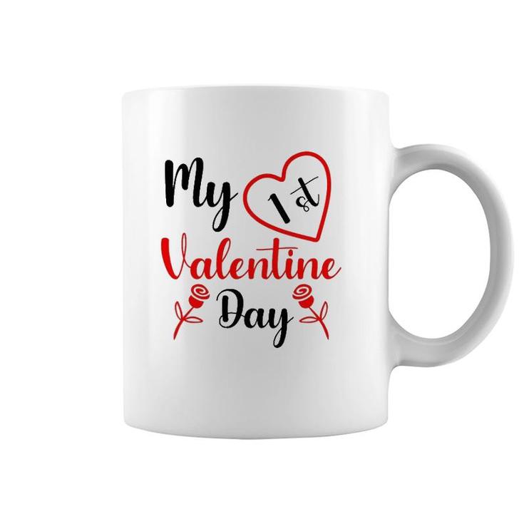 My 1St Valentine Day Couple Valentine Valentine White Coffee Mug