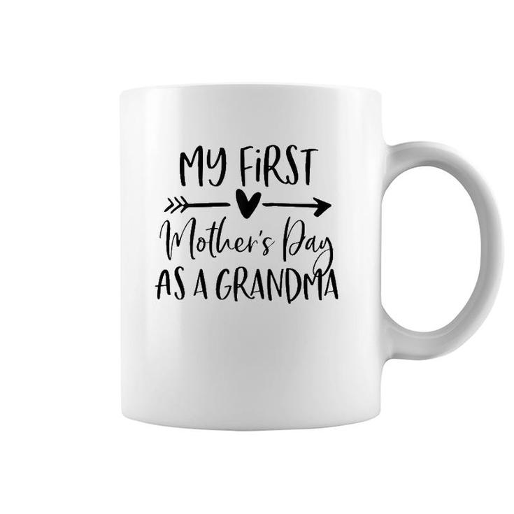 My First Mother's Day As A Grandma  New Grandma Gift Coffee Mug