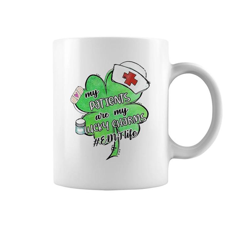 My Patients Are My Lucky Charm Emt Coffee Mug