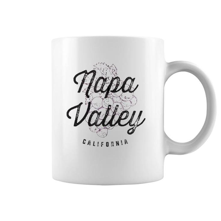 Napa Valley California Wine Country Vintage Tee Zip Coffee Mug