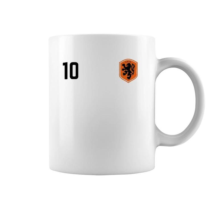 Netherland Soccer Jersey 2020-2021 Euros Dutch Football Fan Coffee Mug