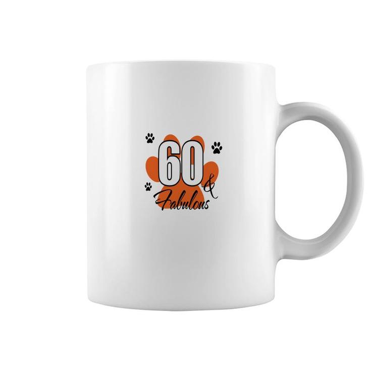 New 60 Years Old Orange 60Th Birthday Coffee Mug