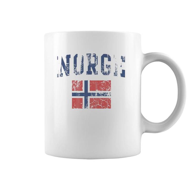 Norge Flag Norway Norwegian Home Love Family Coffee Mug