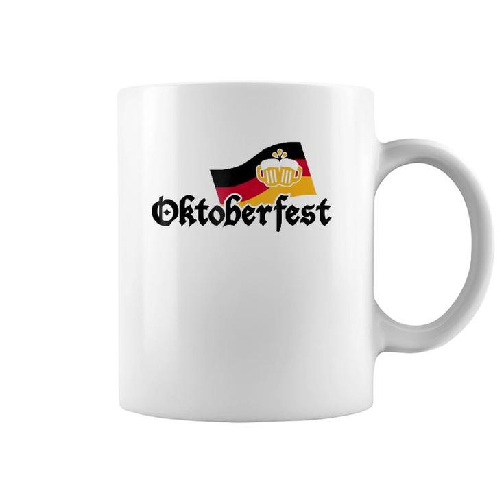 Oktoberfest Germany Flag Vintage Coffee Mug