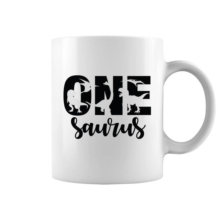 One Saurus 1St Birthday Dinosaurs Cool Coffee Mug