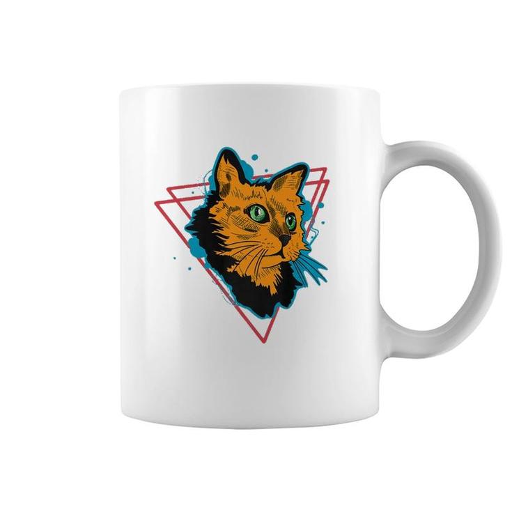 Orange Kitty Cat  Coffee Mug