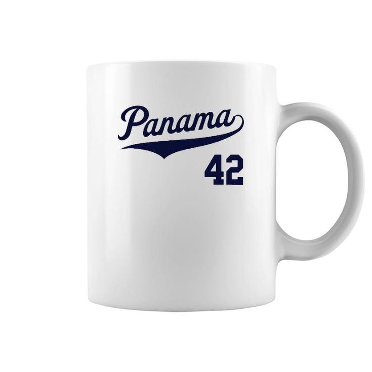 Panama Baseball Soccer Jersey Futbol Beisbol 42 Ver2 Coffee Mug