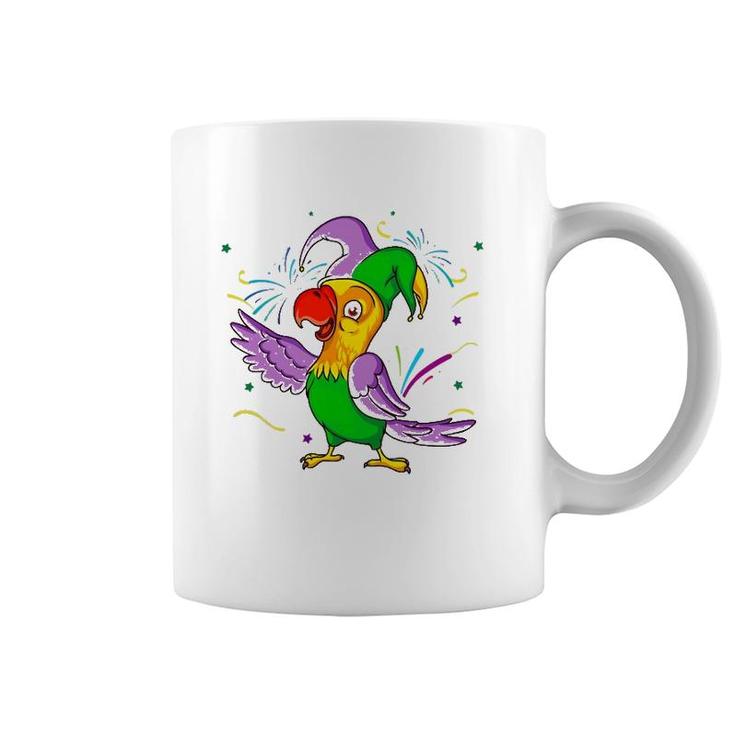 Parrot Mardi Gras Carnival Parade Bird Lover Costume Coffee Mug