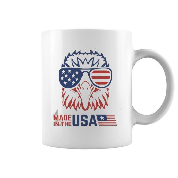 Patriotic Eagle Pride Merica America American Flag Coffee Mug