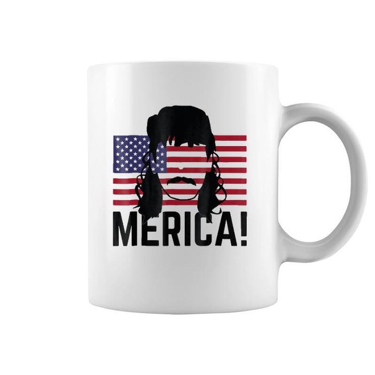 Patriotic Usa Mullet - 4Th 'Merica America Coffee Mug