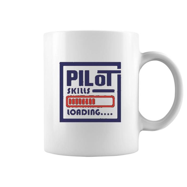 Pilot Skills Loading Airplane Coffee Mug