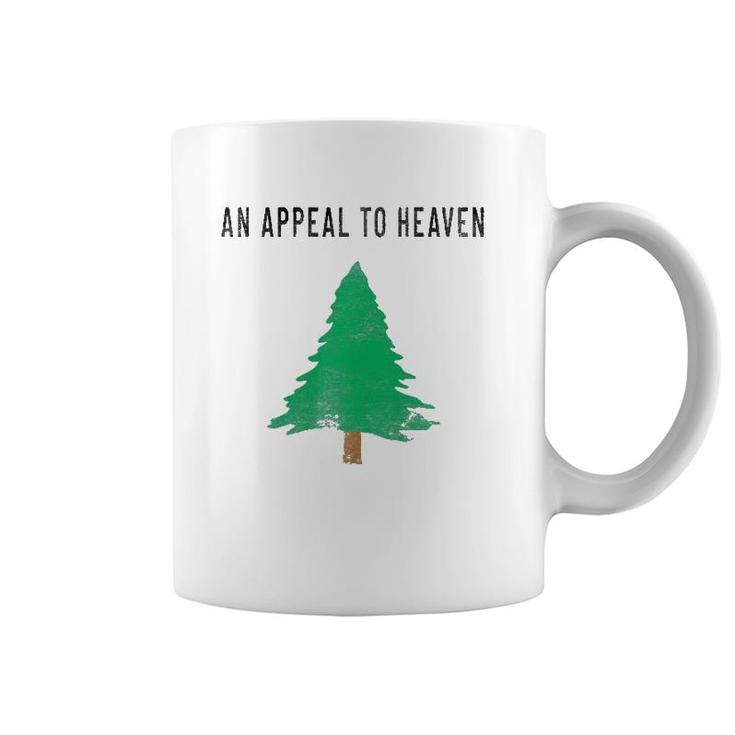 Pine Tree Flag An Appeal To Heaven Big Style American Usa  Coffee Mug