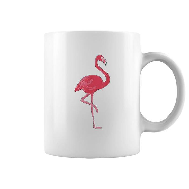 Pink Flamingo Design Coffee Mug