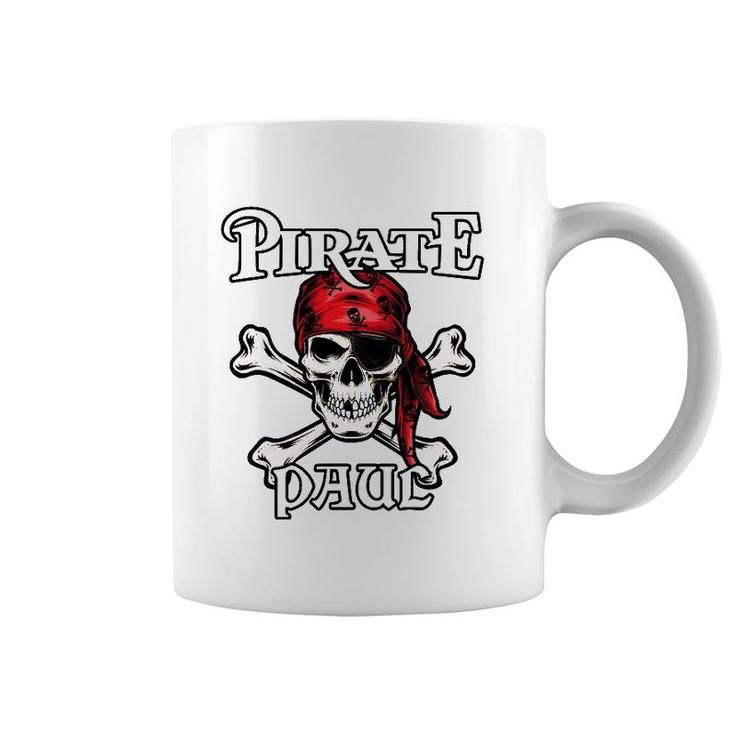 Pirate Paul Pirate Halloween Costume Coffee Mug