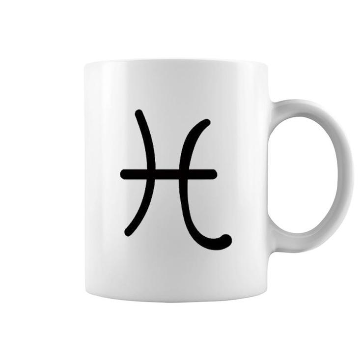 Pisces Zodiac Astrology Symbol Horoscope Coffee Mug