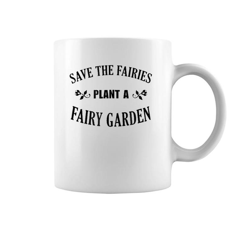 Plant A Miniature Fairy Garden Coffee Mug