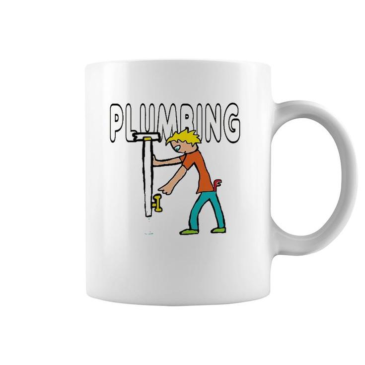 Plumber Plumbing Plumber Worker  Coffee Mug